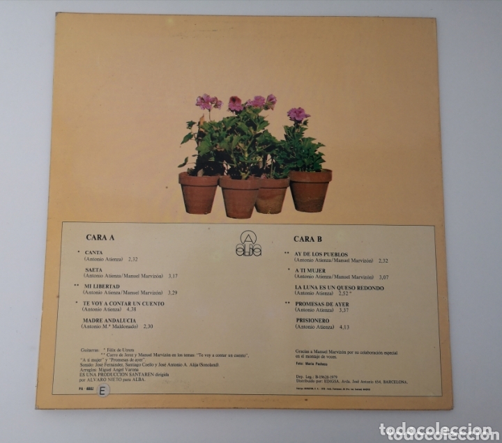 Discos de vinilo: Al Alba Canta! 1979 Lp vinilo - Foto 2