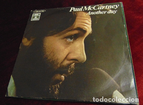 Discos de vinilo: Paul McCartney &ndash; Another Day - SINGLE 1971 EX / EX - Foto 1