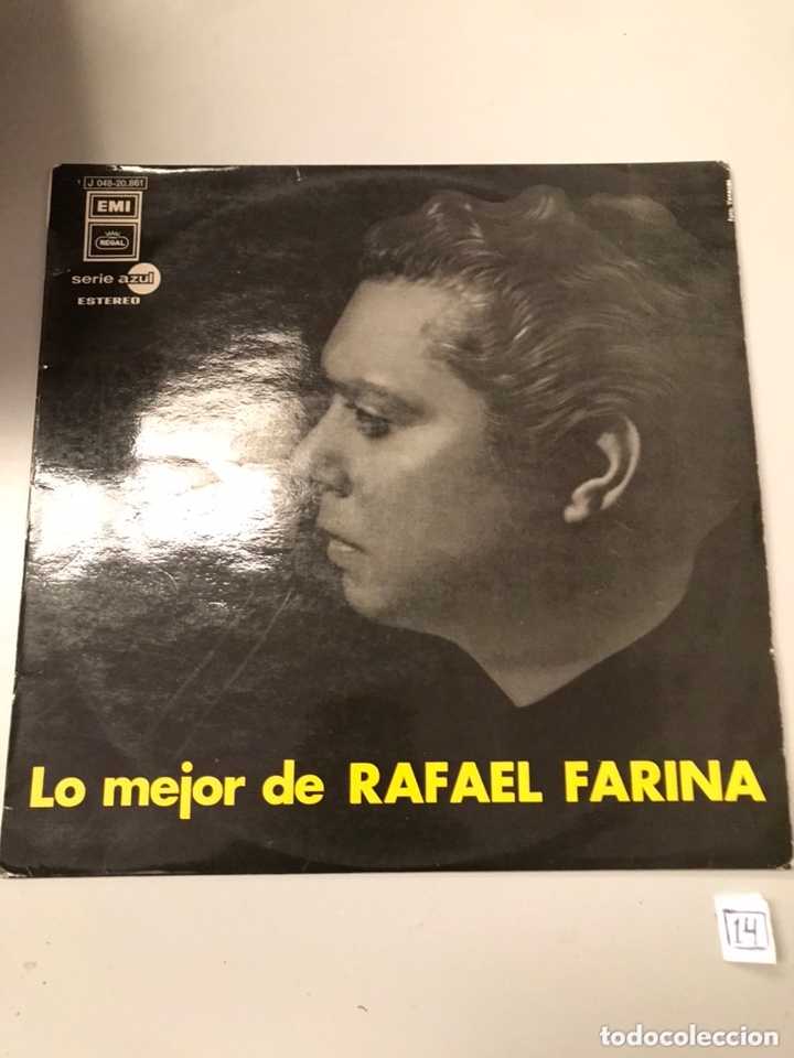 Discos de vinilo: LO MEJOR DE RAFAEL FARINA - Foto 1