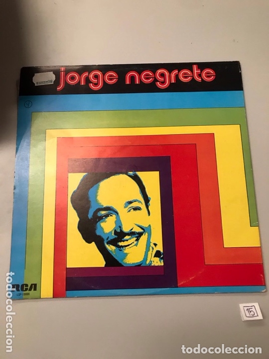 Discos de vinilo: Jorge negrete - Foto 1