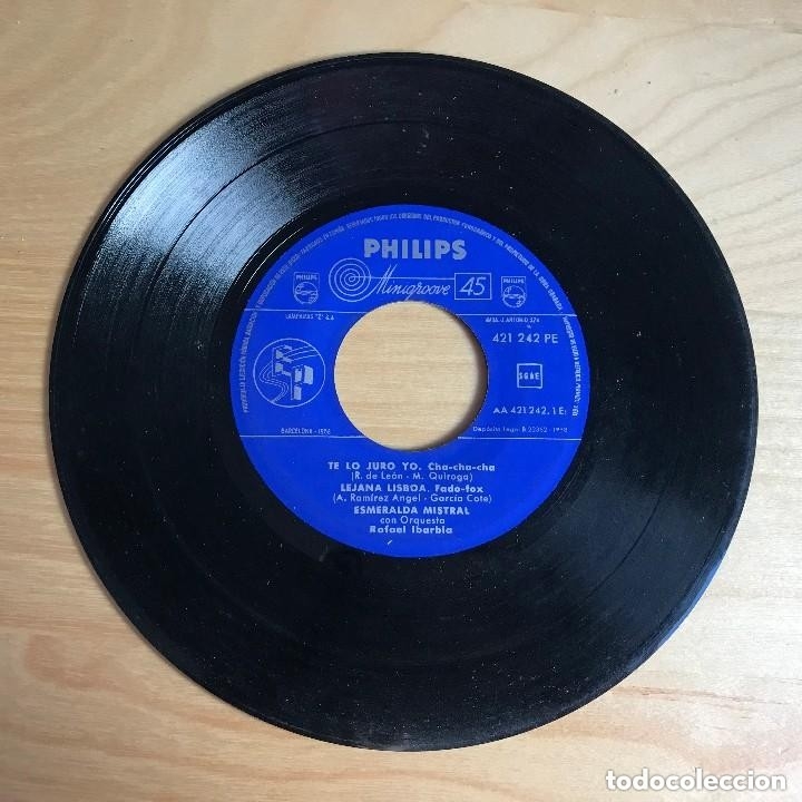 Discos de vinilo: SINGLE . ESMERALDA MISTRAL . - Foto 3