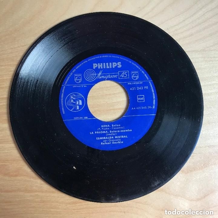 Discos de vinilo: SINGLE . ESMERALDA MISTRAL . - Foto 4