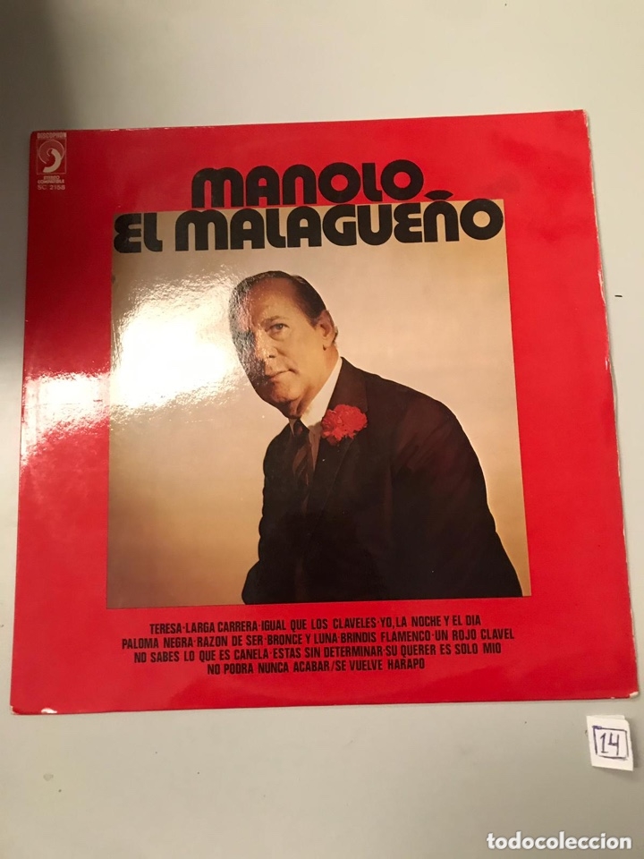 Discos de vinilo: Manolo el Malague&ntilde;o - Foto 1