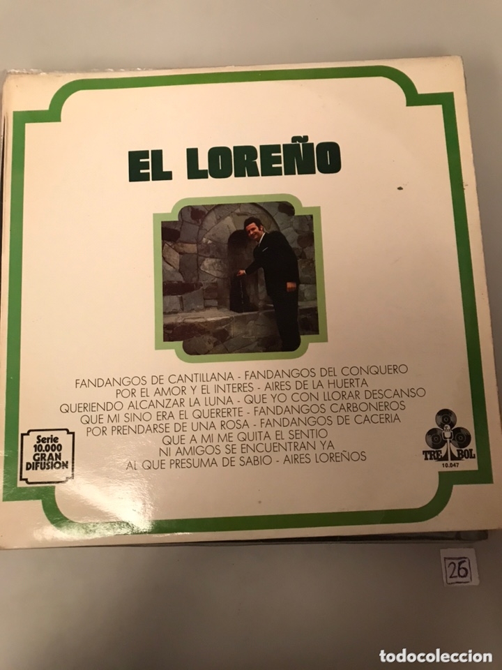 Discos de vinilo: EL LORE&Ntilde;O - Foto 1