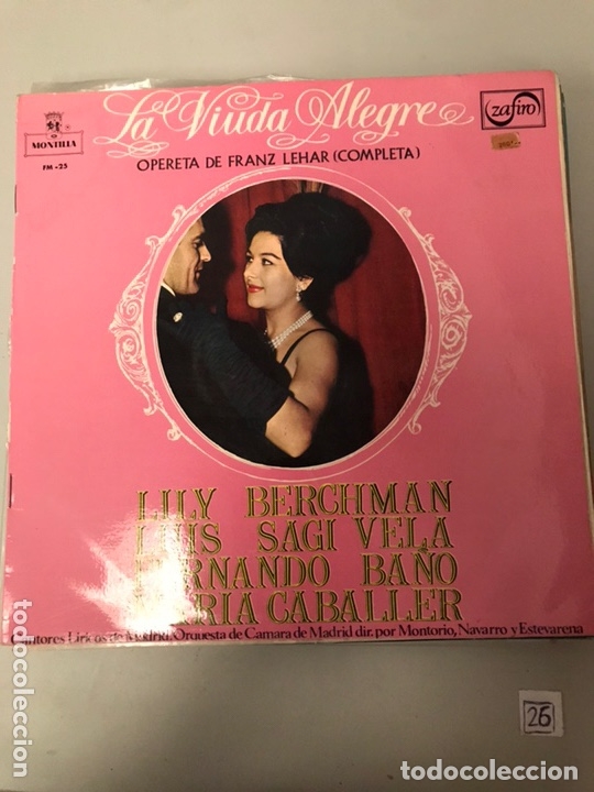 Dischi in vinile: LA VIUDA ALEGRE