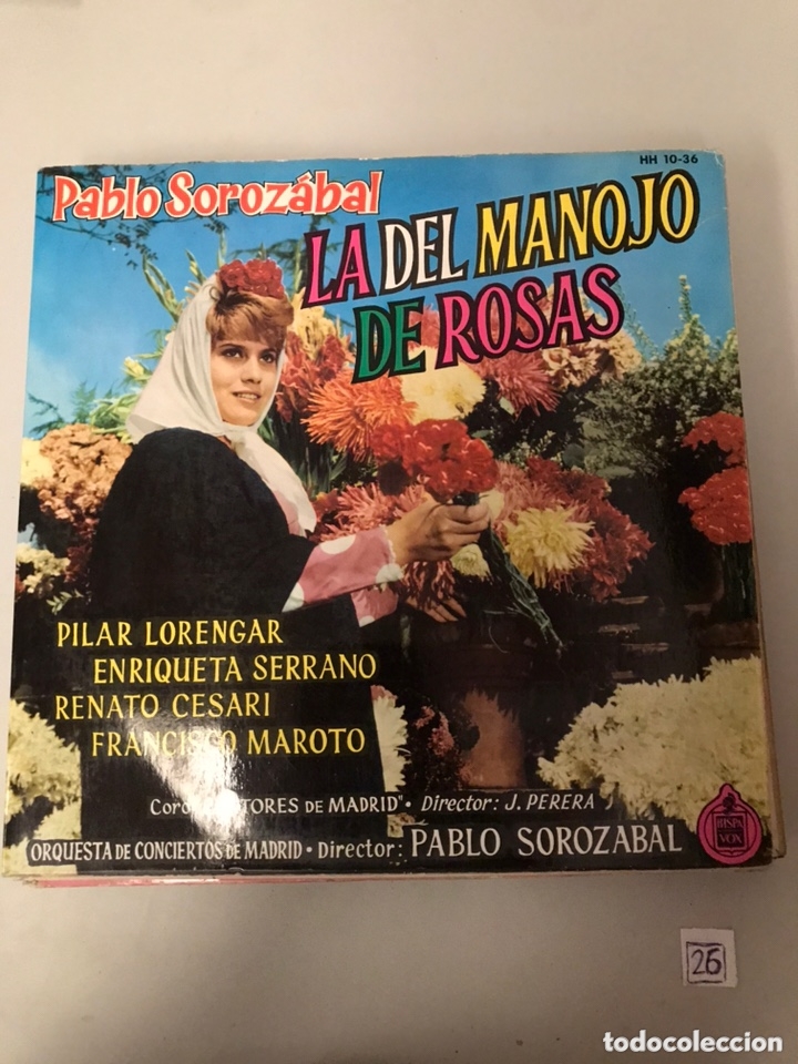 Discos de vinilo: LA DEL MANOJO DE ROSAS - Foto 1