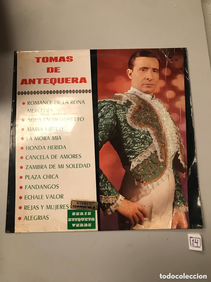 Discos de vinilo: Tom&aacute;s de Antequera - Foto 1