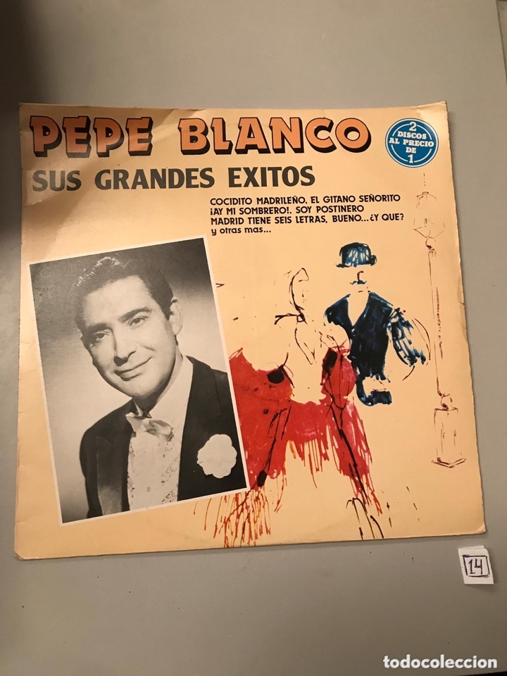 Discos de vinilo: Pepe blanco - Foto 1