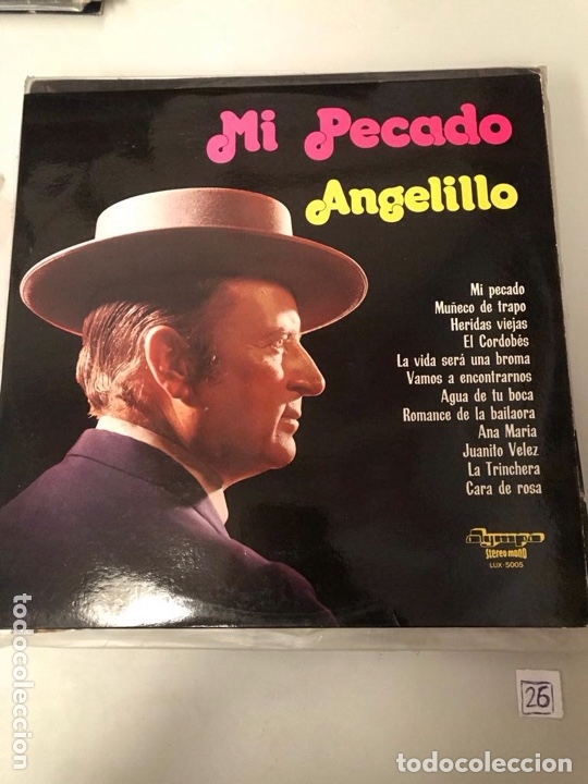 Discos de vinilo: Mi pecado angelillo - Foto 1