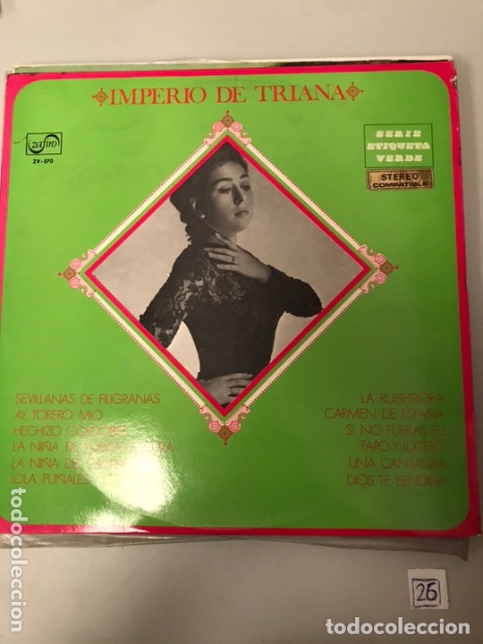 Discos de vinilo: IMPERIO DE TRIANA - Foto 1