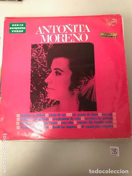 Discos de vinilo: Anto&ntilde;ita Moreno - Foto 1