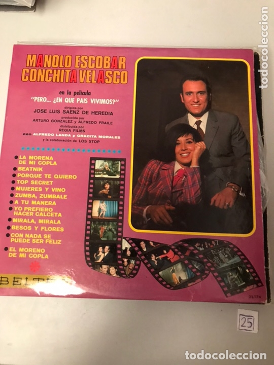 Discos de vinilo: MANOLO ESCOBAR - CONCHITA VELASCO - Foto 1