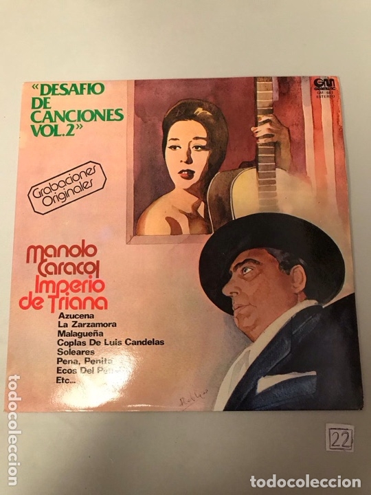 Discos de vinilo: Manolo caracol y imperio de Triana - Foto 1