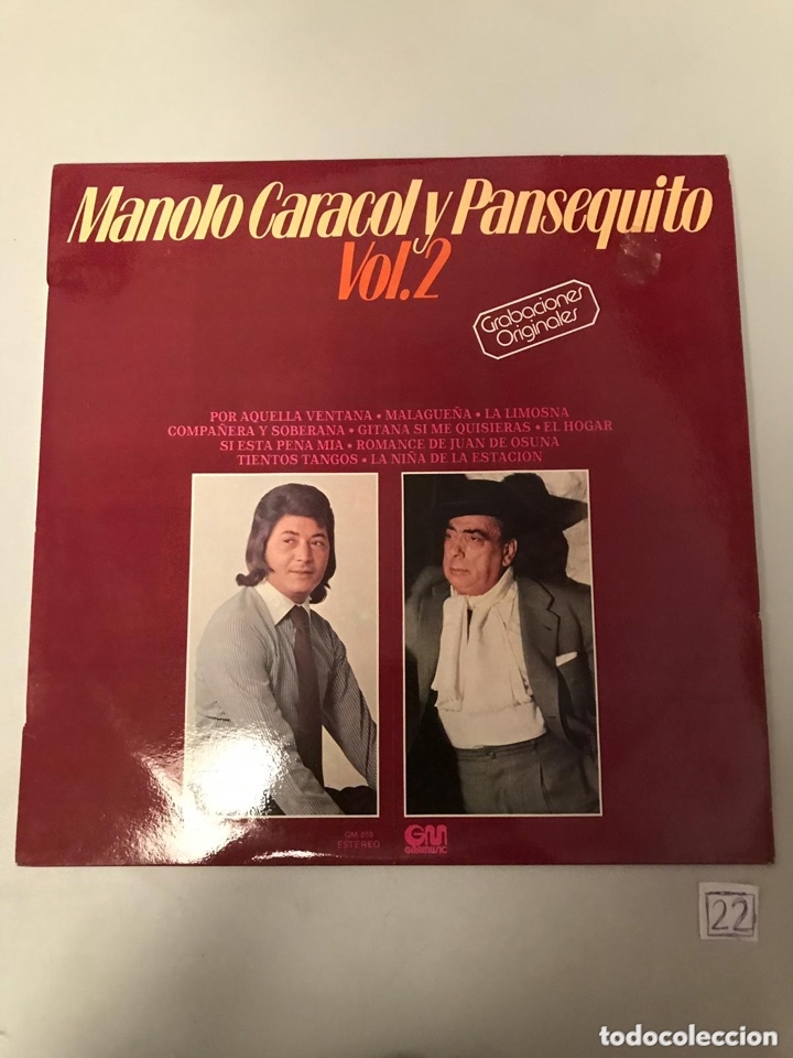 Discos de vinilo: Manolo caracol y pansequito - Foto 1