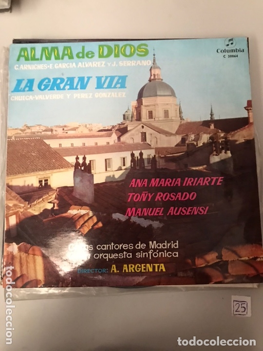 Discos de vinilo: ALMA DE DIOS - LA GARN V&Iacute;A - Foto 1
