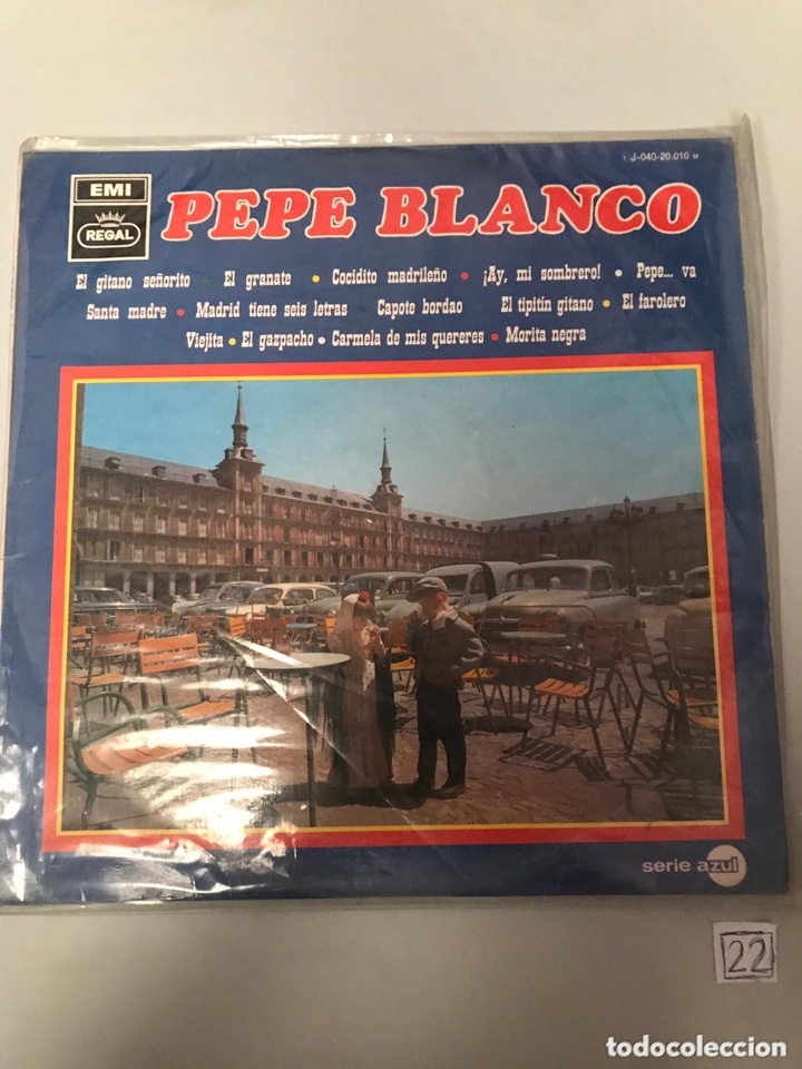 Discos de vinilo: Pepe blanco - Foto 1