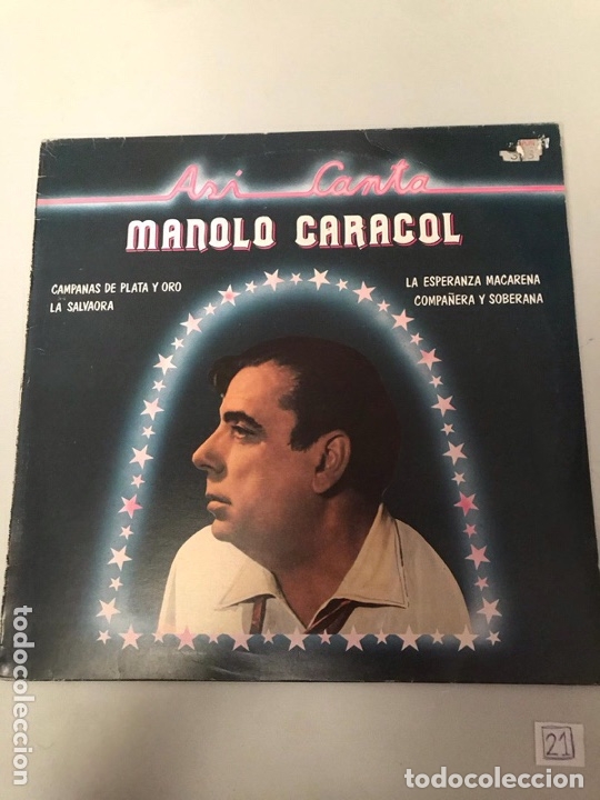 Discos de vinilo: Manolo caracol - Foto 1