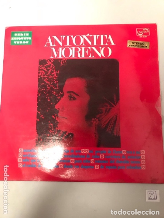 Discos de vinilo: Anto&ntilde;ita moreno - Foto 1
