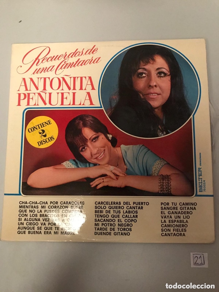 Discos de vinilo: Anto&ntilde;ita pa&ntilde;uela - Foto 1