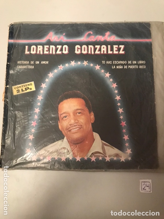 Discos de vinilo: LORENZO GONZ&Aacute;LEZ - Foto 1