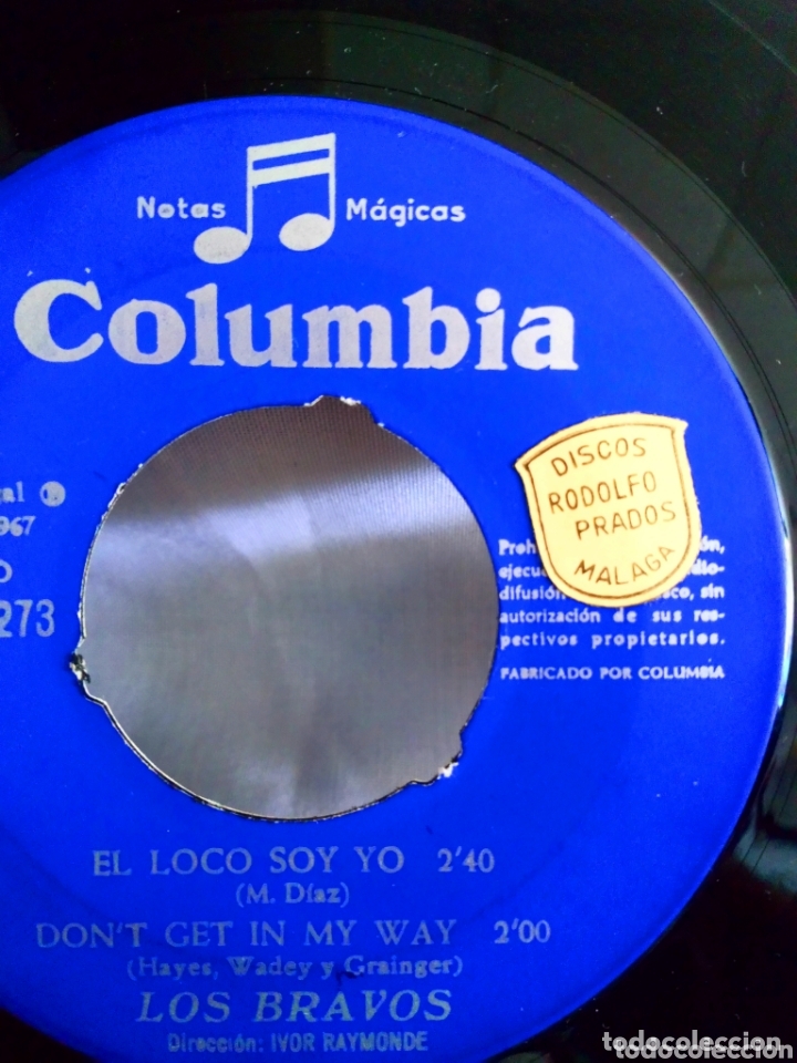 Discos de vinilo: Los Bravos te quiero as&iacute; single - Foto 2