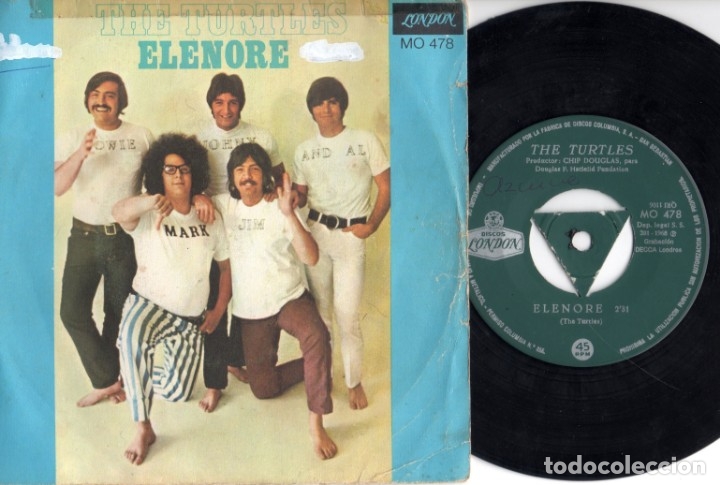 Discos de vinilo: Turtles - Eleonore / Surfer Dan - Foto 1