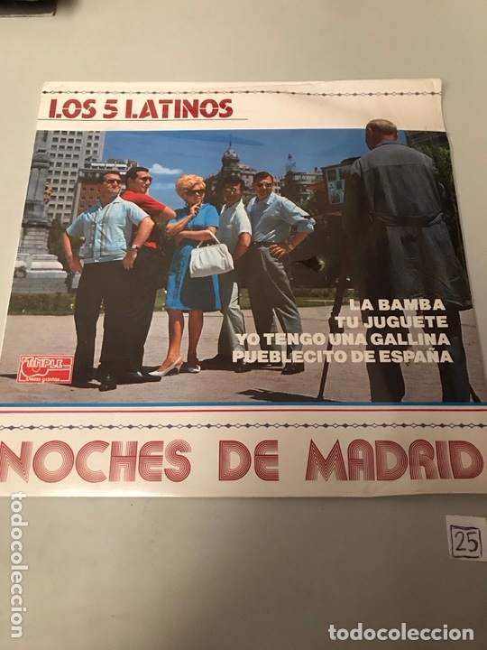 Discos de vinilo: Los 5 latinos - Foto 1