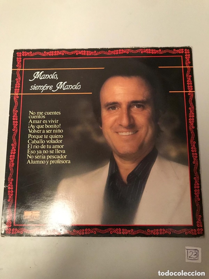 Discos de vinilo: Manolo - Foto 1