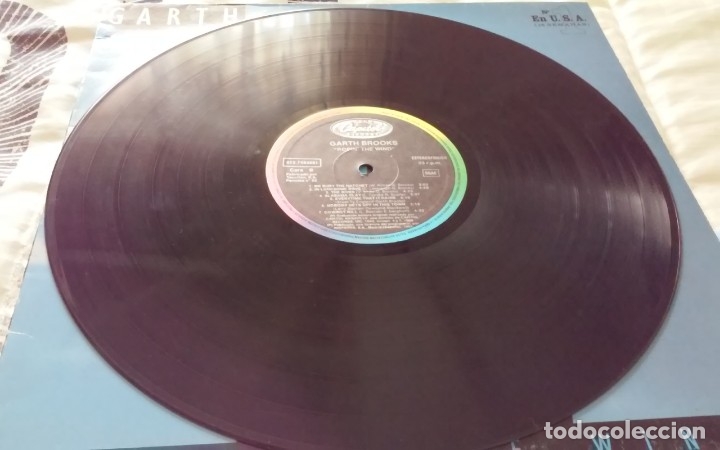 Discos de vinilo: LP GARTH BROOKS, ROPIN THE WIND, 1992 - Foto 5