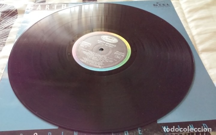 Discos de vinilo: LP GARTH BROOKS, ROPIN THE WIND, 1992 - Foto 6