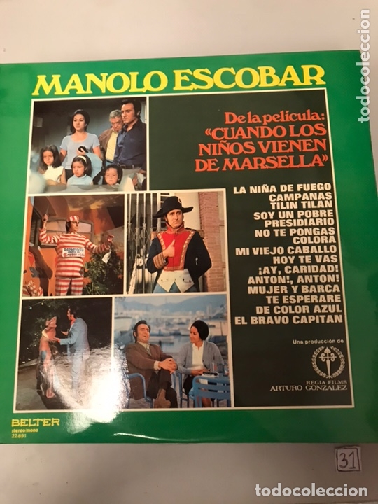 Discos de vinilo: MANOLO ESCOBAR - Foto 1