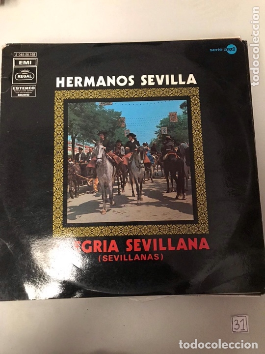 Discos de vinilo: Hermanos Sevilla - Foto 1