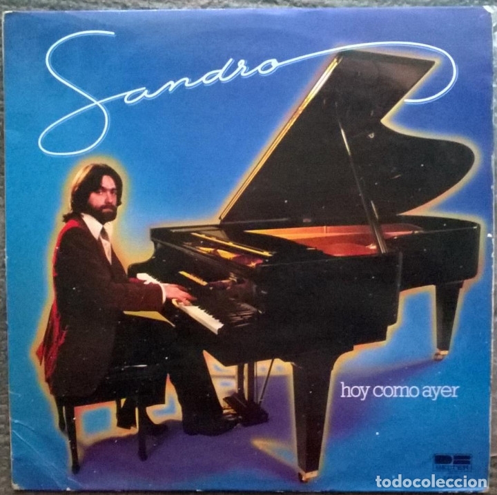 Discos de vinilo: Sandro. Hoy como ayer. Belter, Spain 1981 LP - Foto 1
