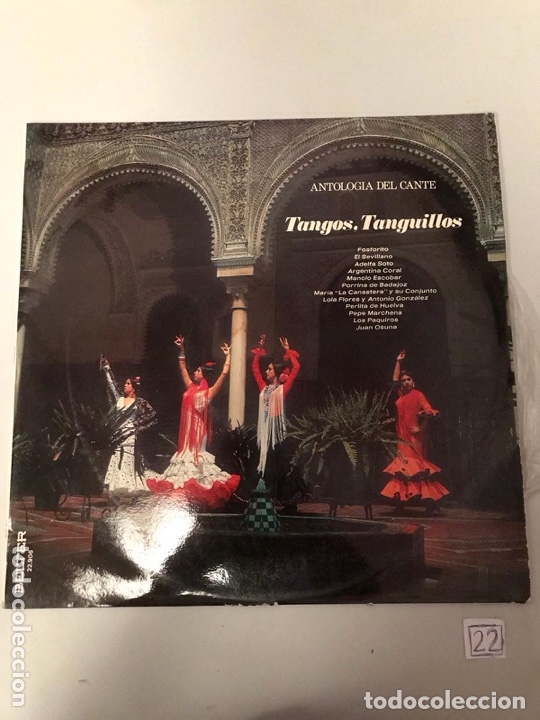 Discos de vinilo: Antolog&iacute;a del cante - Foto 1