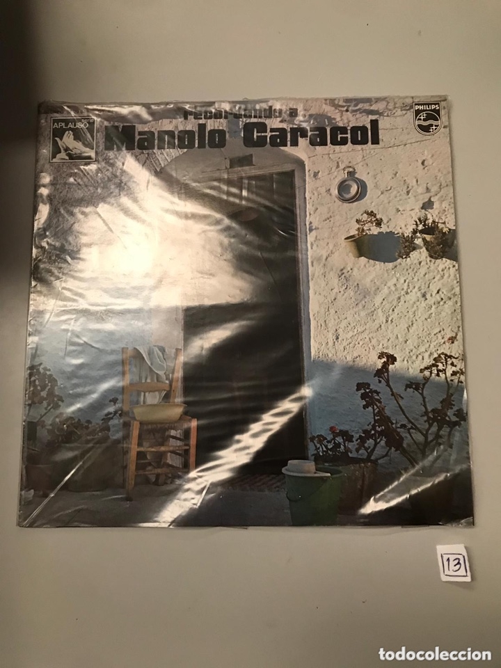 Discos de vinilo: Manolo caracol - Foto 1