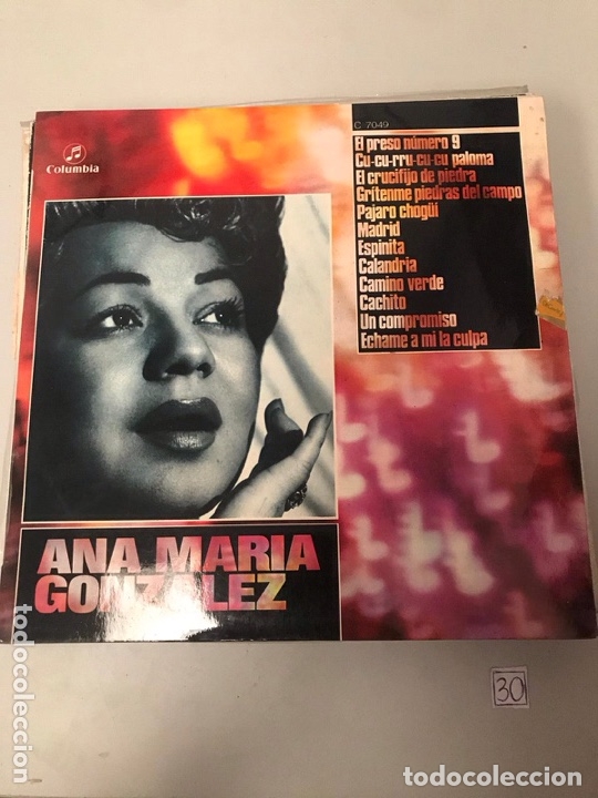 Discos de vinilo: Ana Mar&iacute;a Gonz&aacute;lez - Foto 1