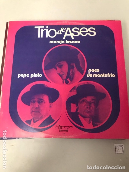 Discos de vinilo: Trio de ases - Foto 1