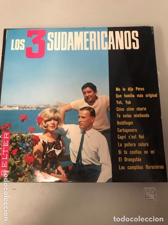 Discos de vinilo: Los 3 sudamericanos - Foto 1