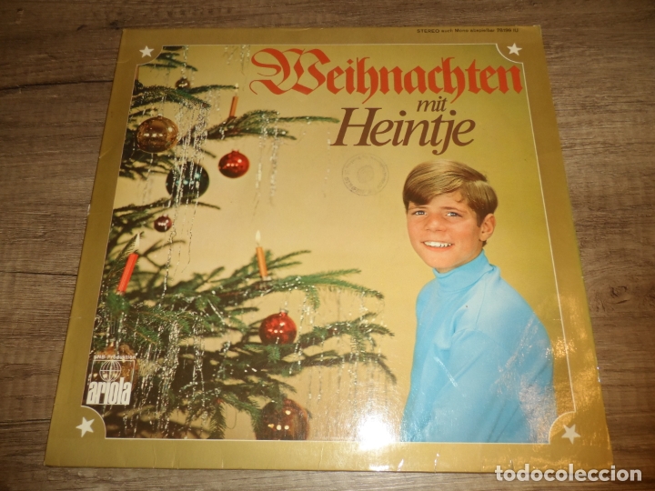Discos de vinilo: HEINTJE - WEIHNACTEN MIT HEINTJE - Foto 1