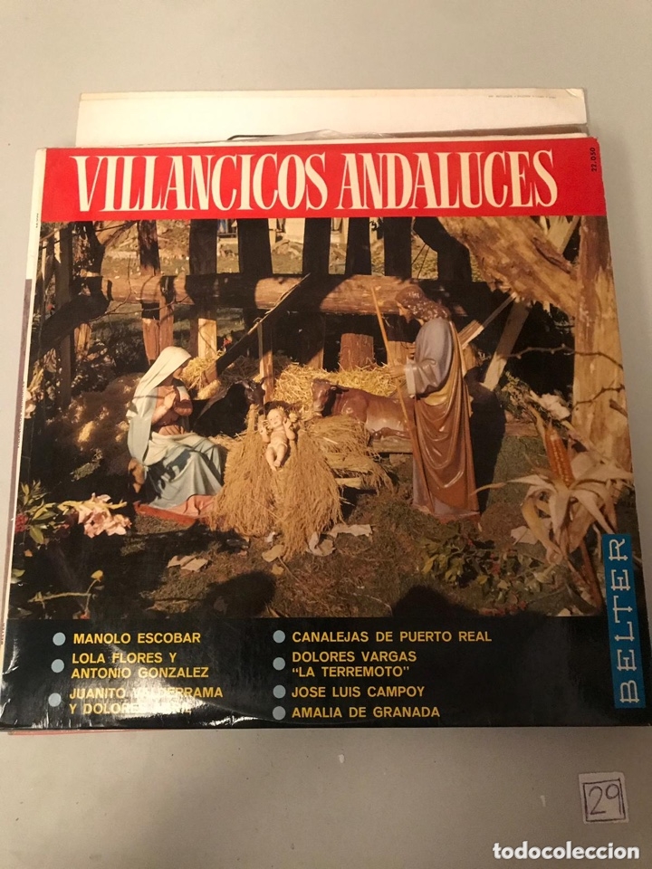 Discos de vinilo: Villancicos andaluzes - Foto 1