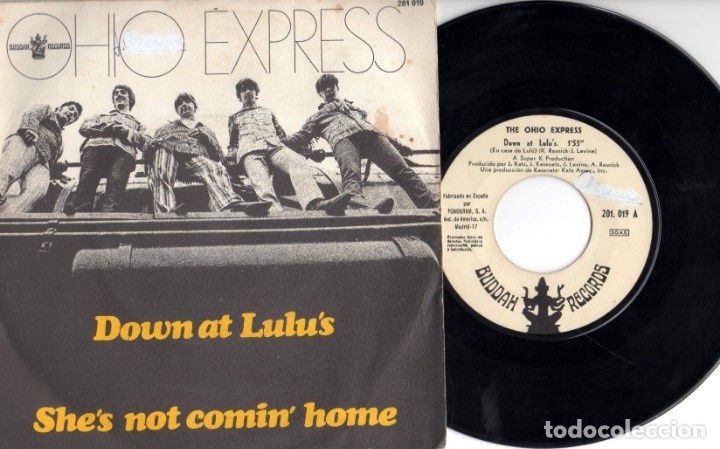 Discos de vinilo: Ohio Express - Down at Lulus / Shes not comin home - Foto 1