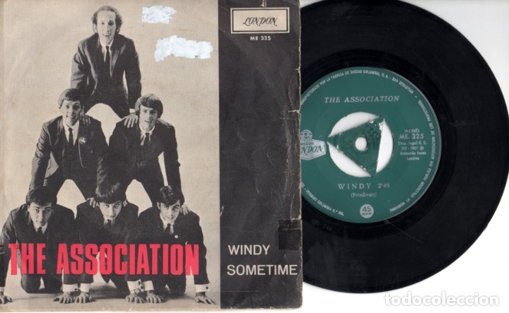 Discos de vinilo: The Association - Windy / Sometime - Foto 1