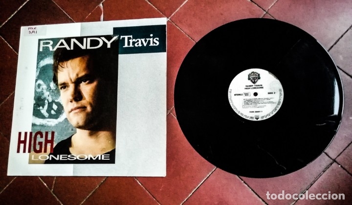 Discos de vinilo: RANDY TRAVIS - HIGH LOSESOME - GERMANY - WARNER - L - - Foto 2