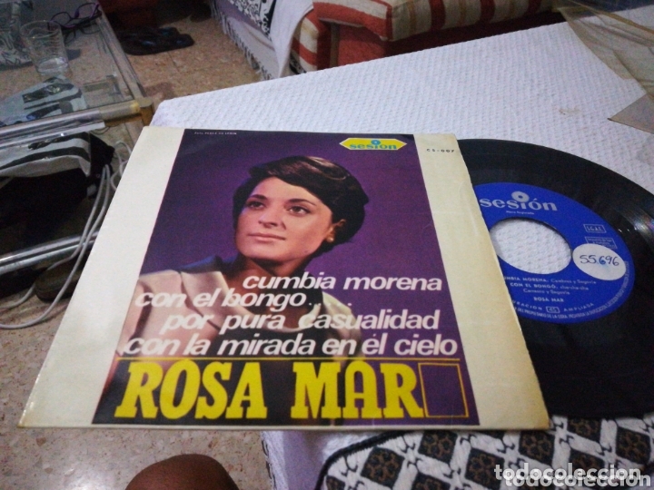 Discos de vinilo: Rosa mar ep cumbia Morena + 3 1966 - Foto 1