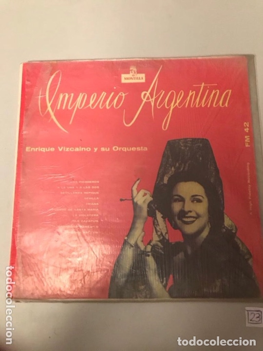 Discos de vinilo: Imperio Argentina - Foto 1