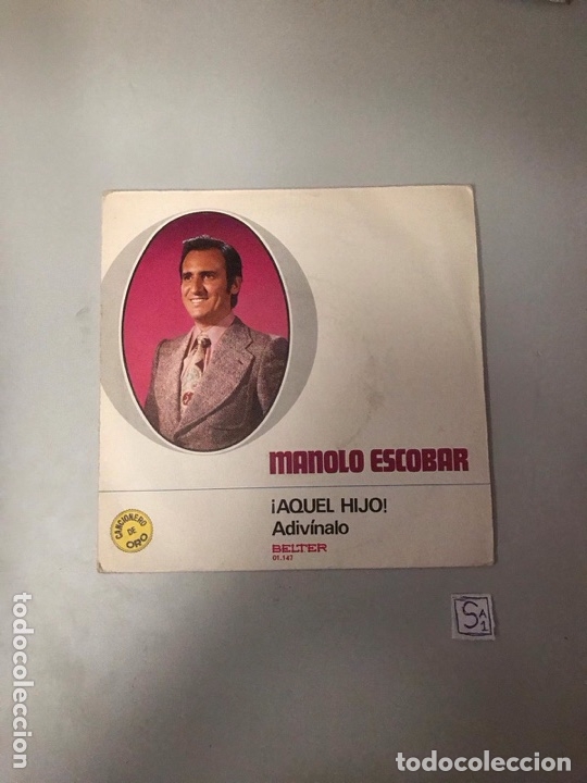 Discos de vinilo: Manolo escobar - Foto 1