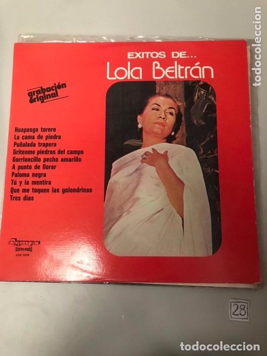 Discos de vinilo: Lola Beltr&aacute;n - Foto 1