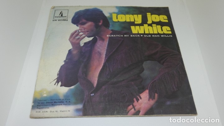 Discos de vinilo: DISCO SINGLE VINILO TONY JOE WHITE . - Foto 2