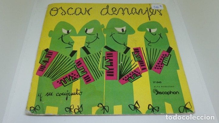 Discos de vinilo: DISCO SINGLE VINILO OSCAR DENAYER . Y SU CONJUNTO . - Foto 1