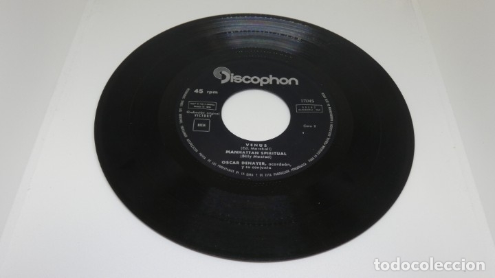 Discos de vinilo: DISCO SINGLE VINILO OSCAR DENAYER . Y SU CONJUNTO . - Foto 3